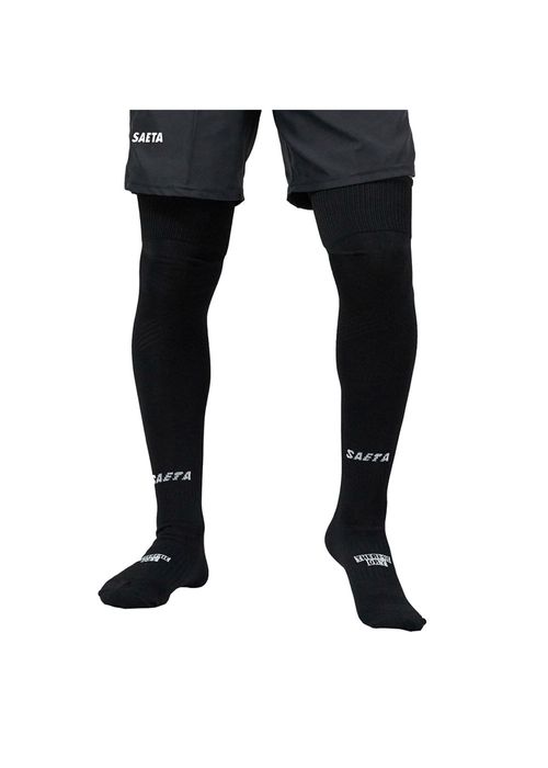 Medias Fútbol Arquero Negro, Nylon (6 Pares)