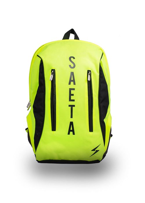 Nogal Neon Yellow Soccer Backpack, Unisex