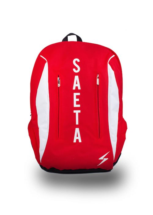 Nogal Red Soccer Backpack, Unisex