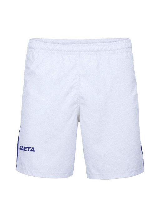 Pantaloneta Nova NK 23 Blanco Azul Oscuro