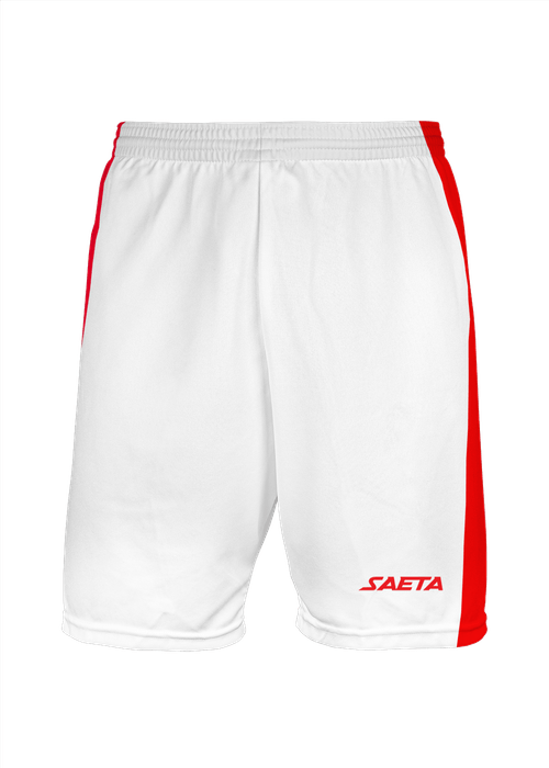 Pantaloneta Juno Blanco Rojo