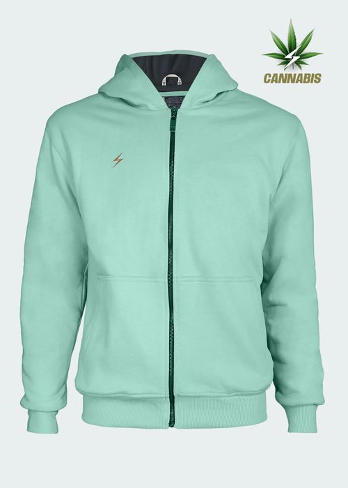 Chaqueta nevada Menta