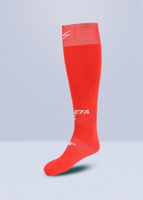 MEDIA NYLON ROJO/BCO 2024